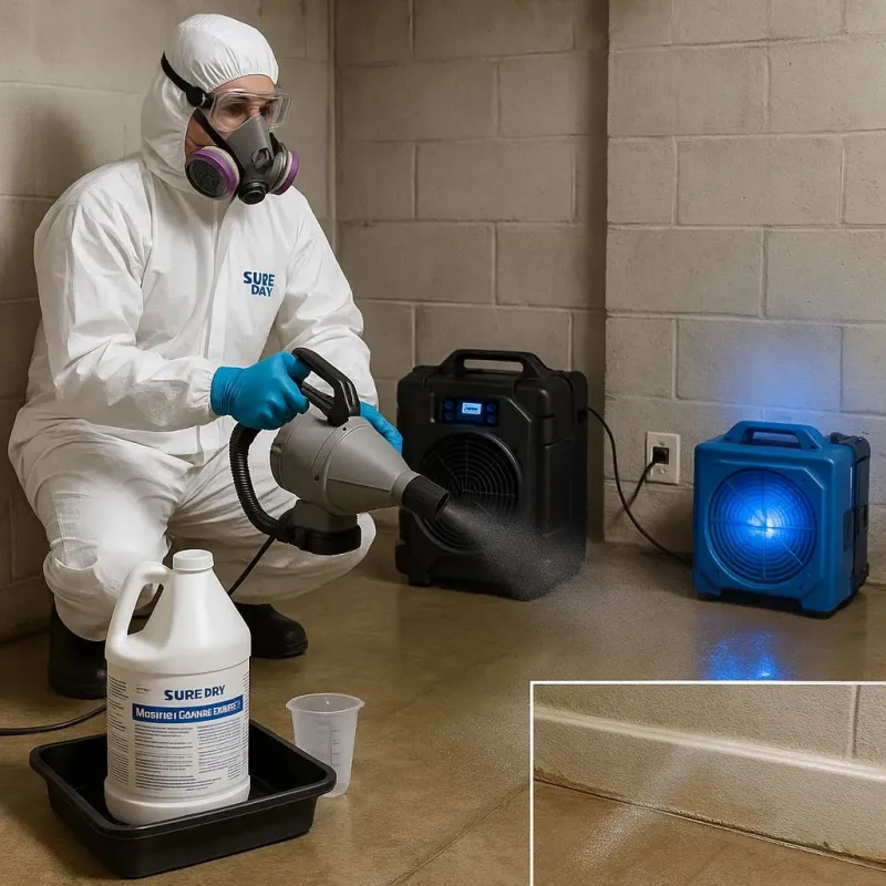 Sanitization and Odor Removal process in Richmond County, NC